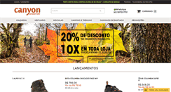 Desktop Screenshot of canyonadventure.com.br